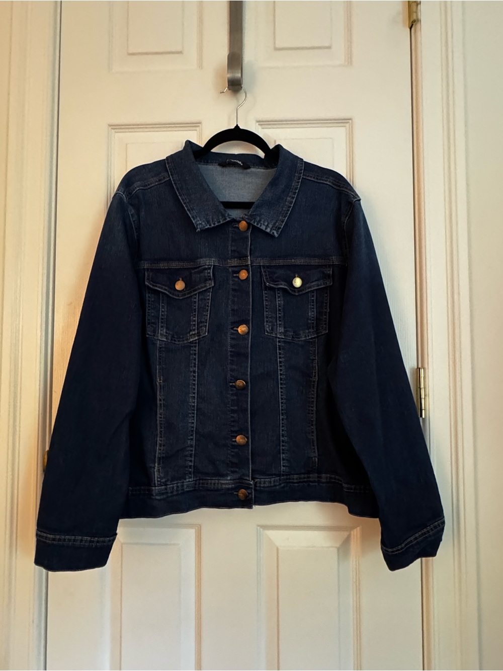 d. Jean Dark Blue Jean Jacket - Women’s